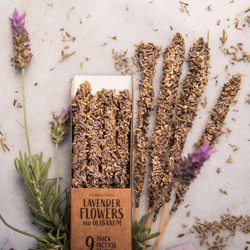 Lavender Flowers & Olibanum Incense